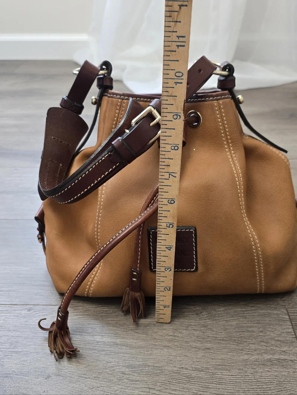 Dooney & Bourke Florentine Hattie Leather Drawstring Bag